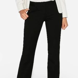 Express Black Barely Boot Editor Pants